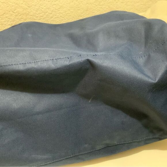 Tommy Bahama Weekender Travel Duffle Bag Blue Nylon Canvas - Picture 4 of 9